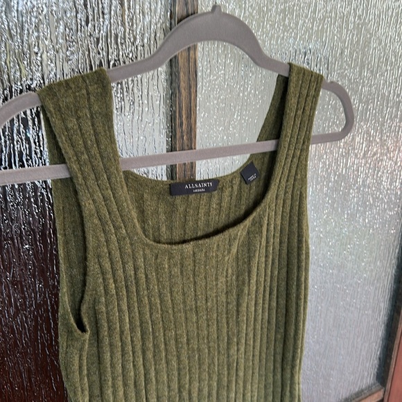 All Saints Margot Long Wool & Alpaca Blend (Size Medium) NWOT - Picture 10 of 14